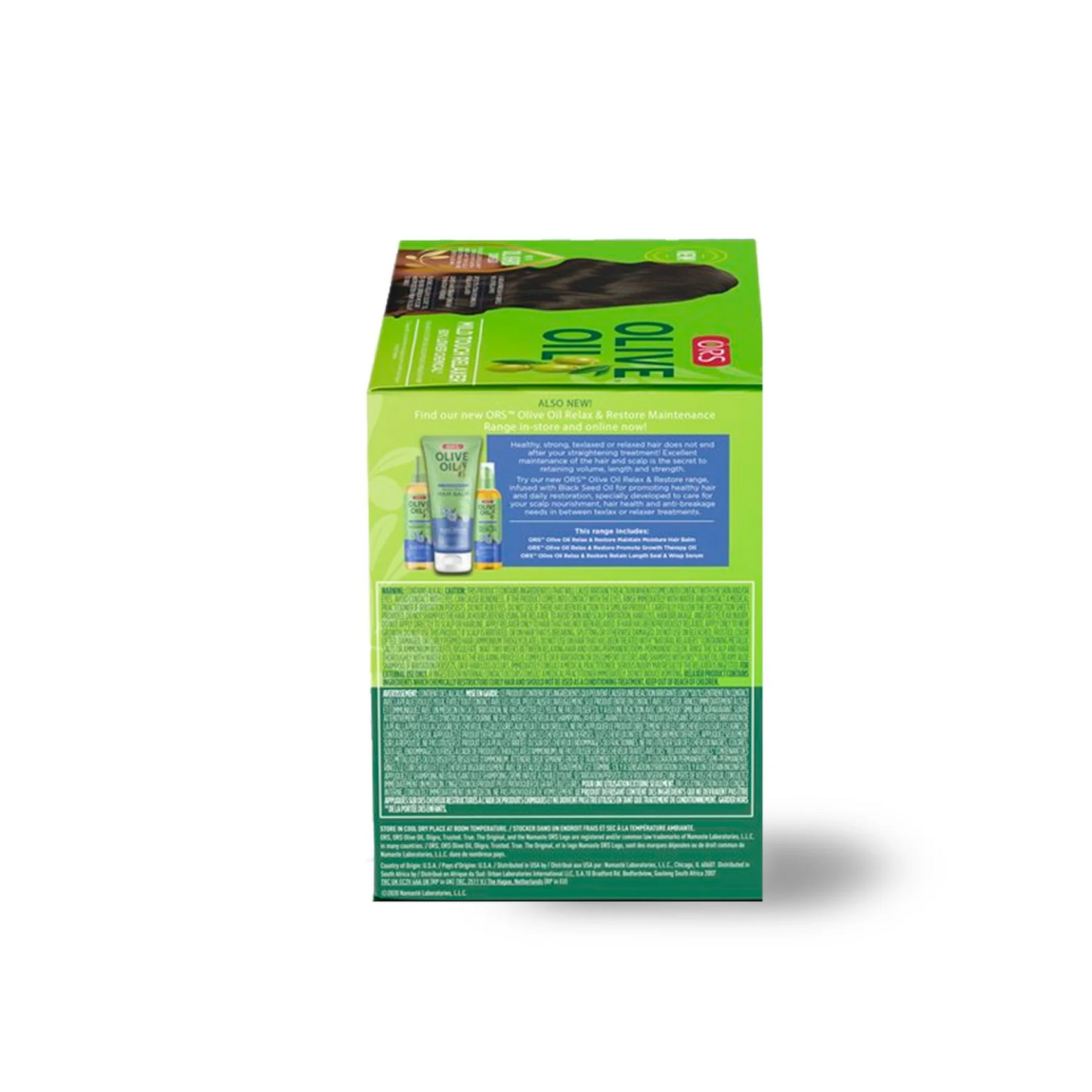 ORS – Alisador suave de aceite de oliva, fórmula sin lejía