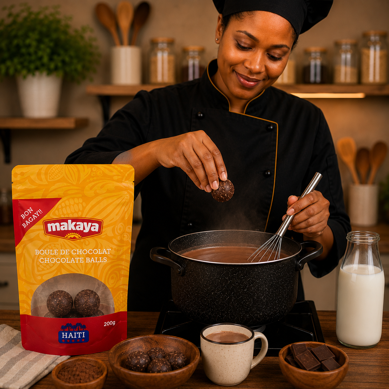 Makaya – Boules de chocolat, 200g