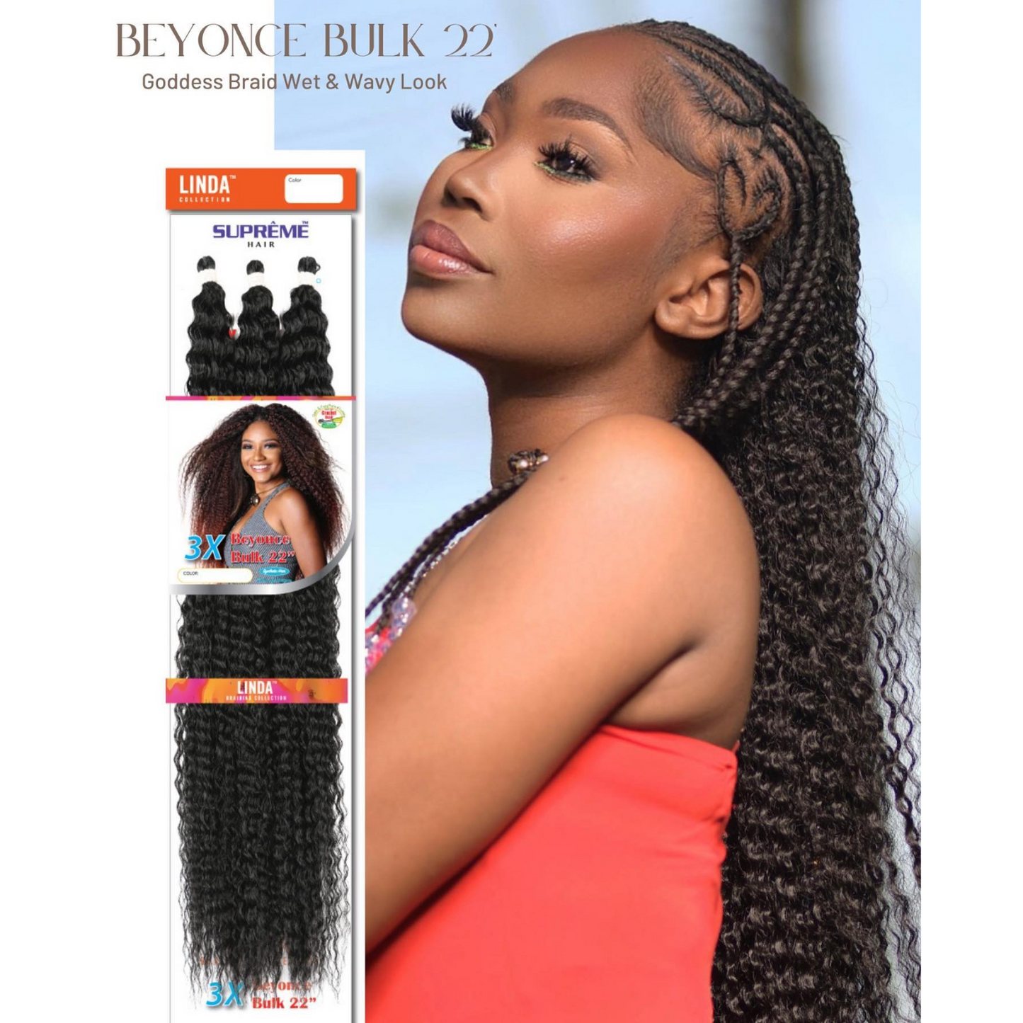 SUPRÊME Hair – 3X Beyonce Bulk 22" SUPRÊME HAIR