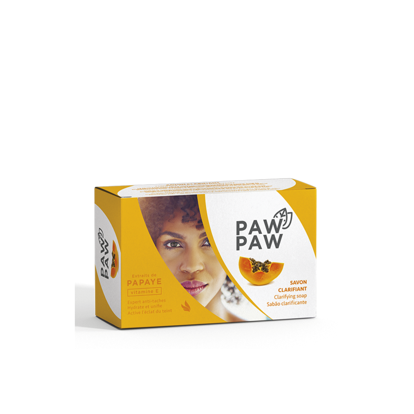 PAW PAW – Savon clarifiant à l'extrait de papaye et à la vitamine E, 180 g