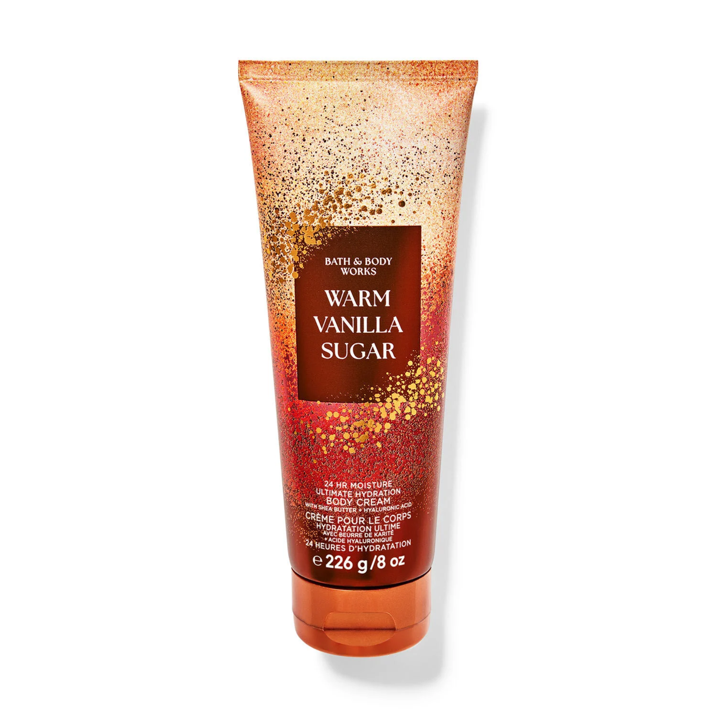 Bath & Body Works – Crema corporal tibia de vainilla y azúcar, 8 oz