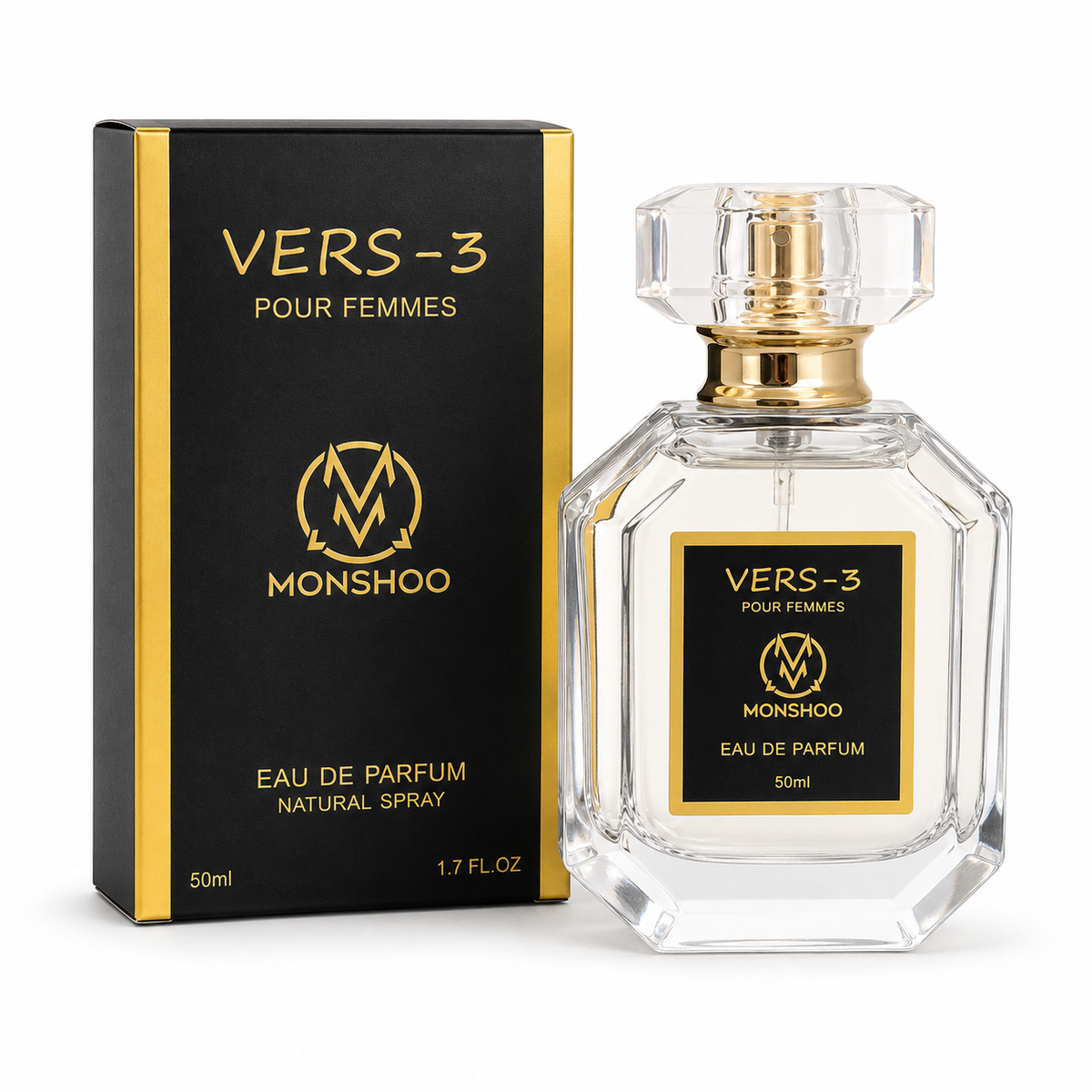 Monshoo VERS-3 For Women Eau de Parfum, 50 mL Monshoo