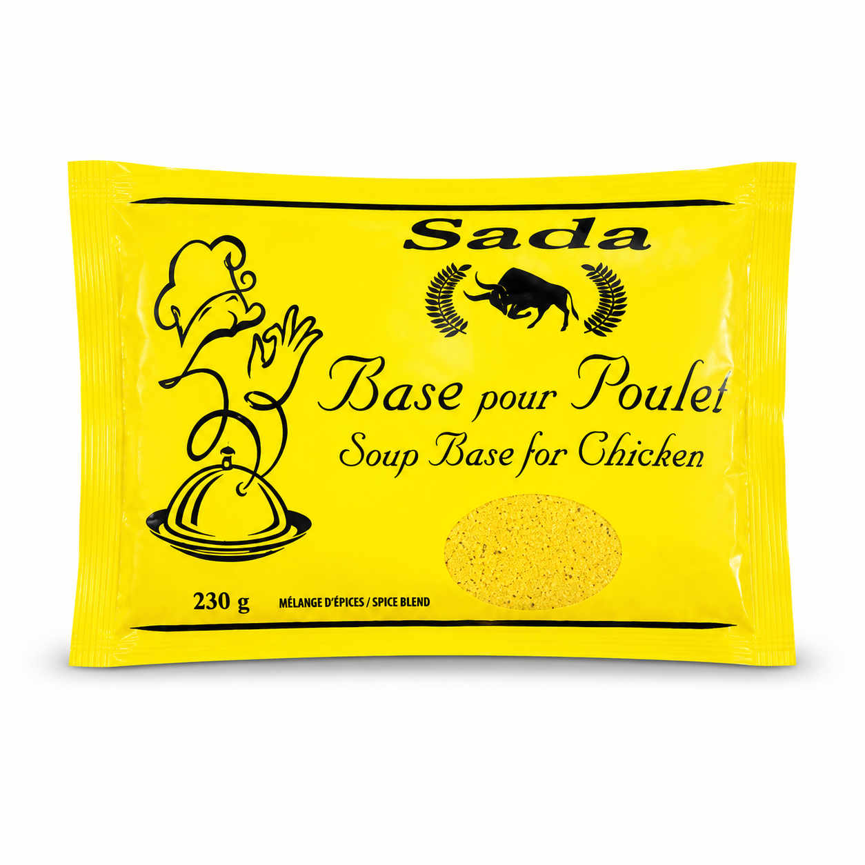 Sada Soup Base for Chicken 200g savory chicken seasoning for soups broths stews rice dishes sauces and poultry recipes