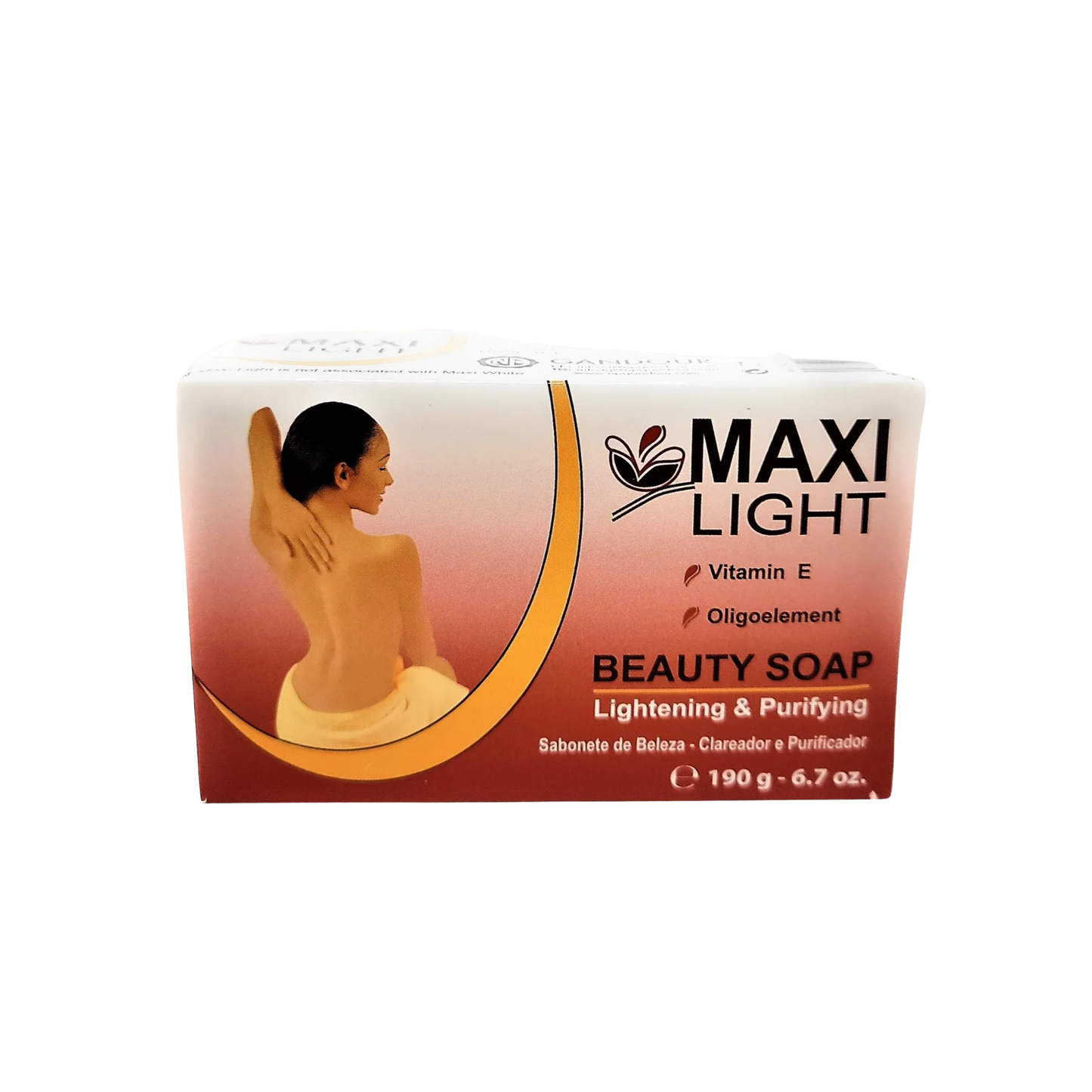 Maxi Light – Savon de beauté éclaircissant et purifiant, 190 g