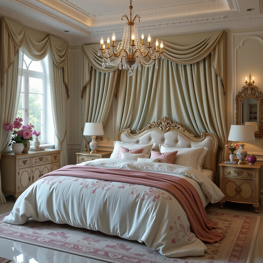 Luxury Bedding Sets w/ Matching Curtains