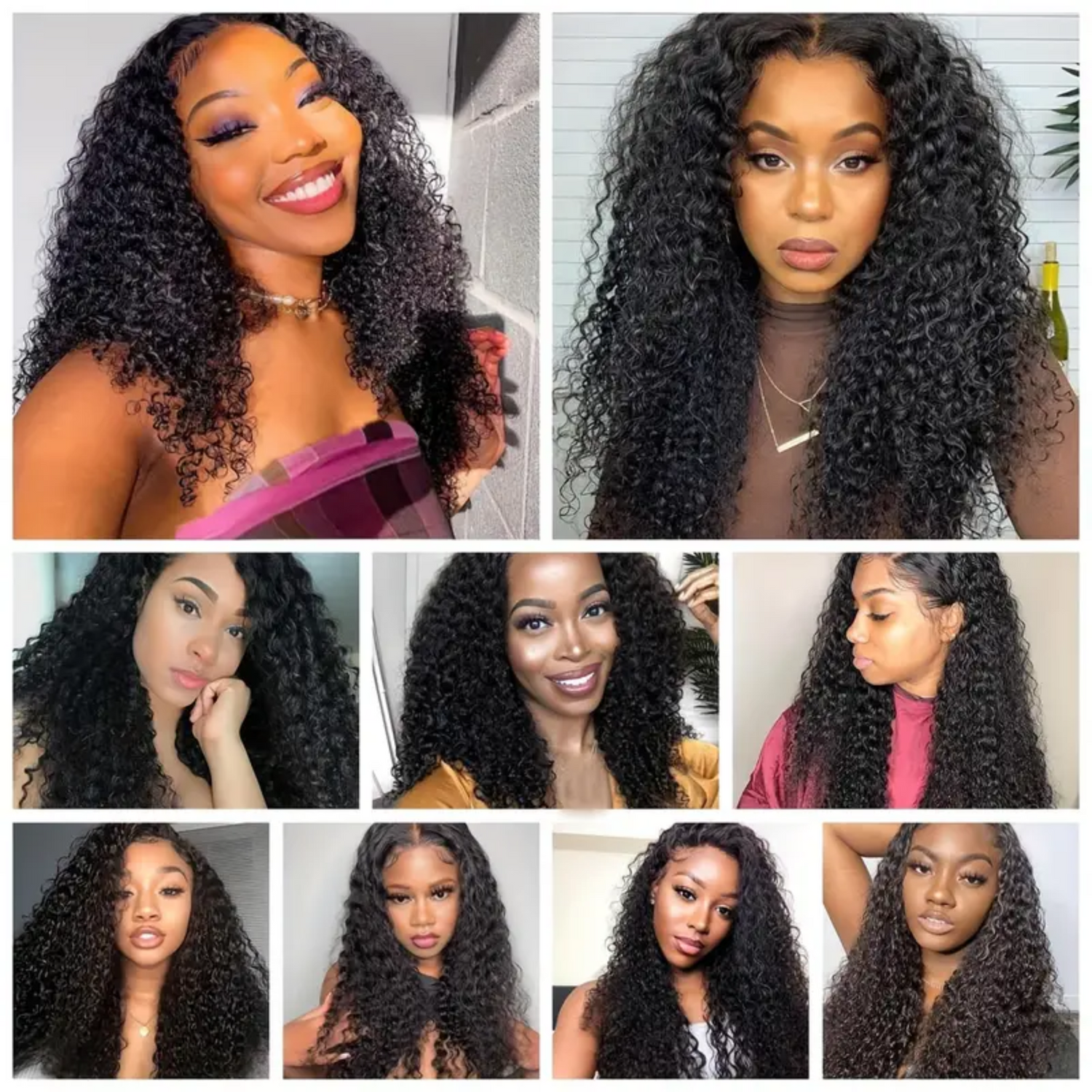 Kinky Curly Hairstyles