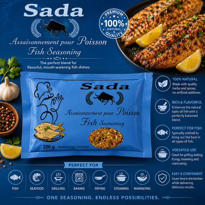 Sada – Fish Seasoning, 200g