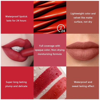 4D Long Lasting Matte Lipstick