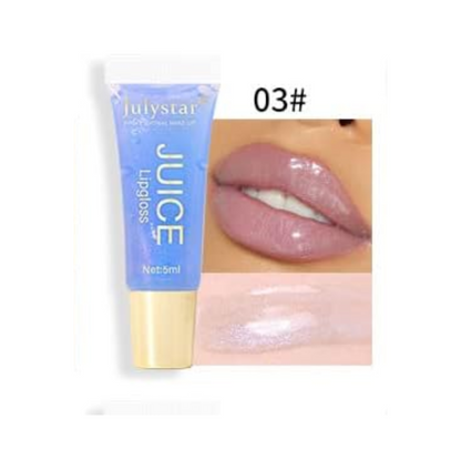 Julystar – Brillant à Lèvres JUICE, 5 ml (Tube Unitaire)