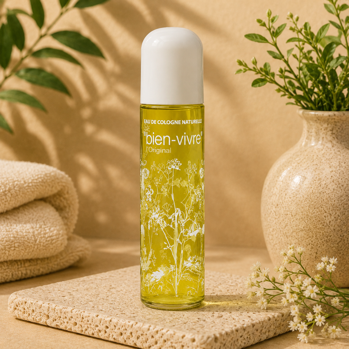 Bien-Vivre – Eau de Cologne Naturelle, 350 mL Bien Vivre