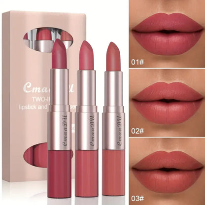 CmaaDu - Matte Lipstick & Long Lasting Smudge Proof Liquid Lipstick Lip Gloss