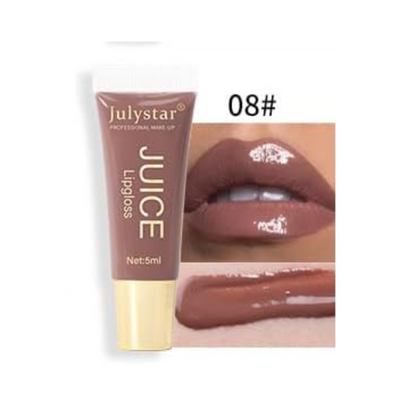 Julystar – Brillant à Lèvres JUICE, 5 ml (Tube Unitaire)