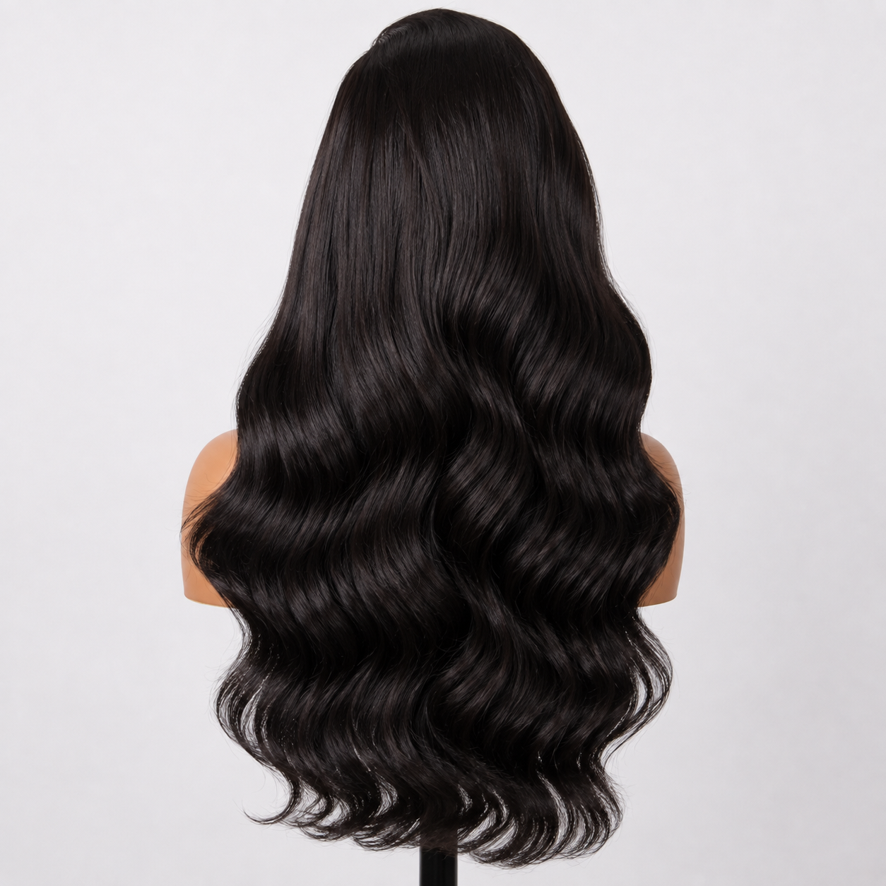 13×4 Lace Front Human Hair Wig – Body Wave 26″ Natural Black Clessenza Beauty Store