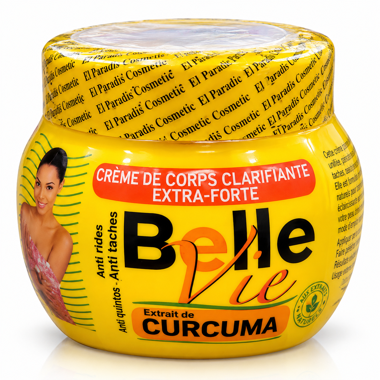 Belle Vie – Turmeric Extracts Extra-Strong Clarifying Body Cream, 300g Belle Vie
