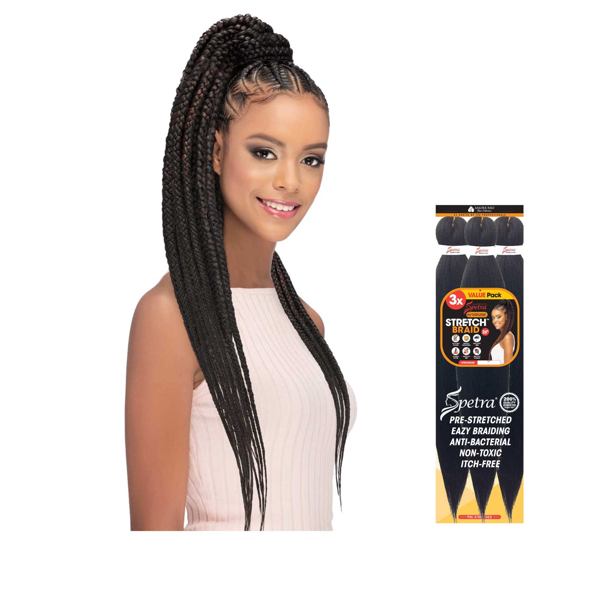 Amore Mio – Spetra 3X Pre-Stretched Braid 26