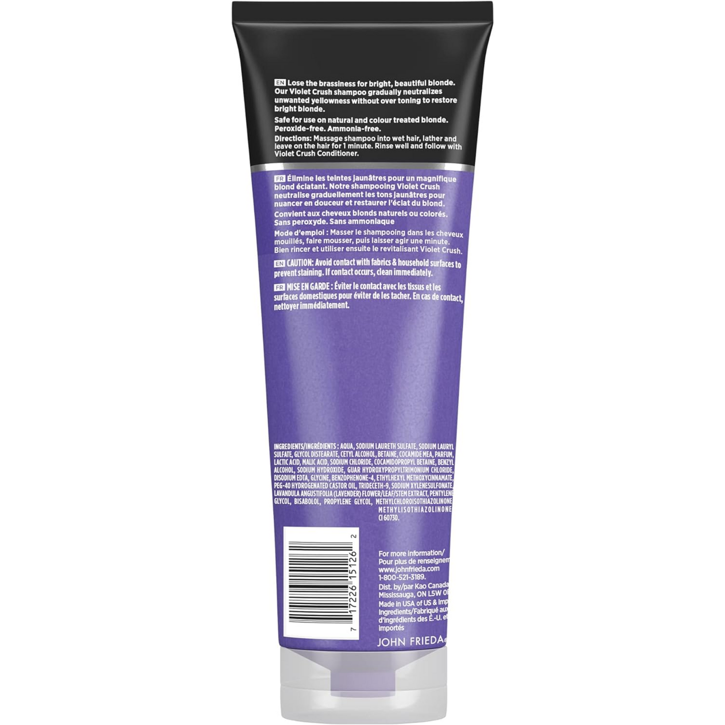 John Frieda - Violet Crush Purple Shampoo, 250mL