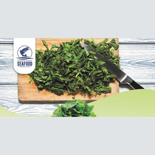 CANADIAN ATLANTIC SEAFOOD - Frozen IQF Chopped Spinach, 900g