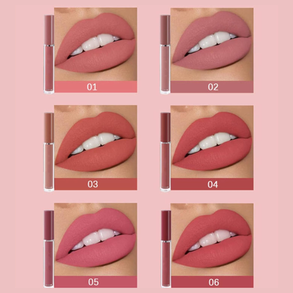 Maxfine – Velvet Matte Liquid Lipstick (Single Piece) Maxfine