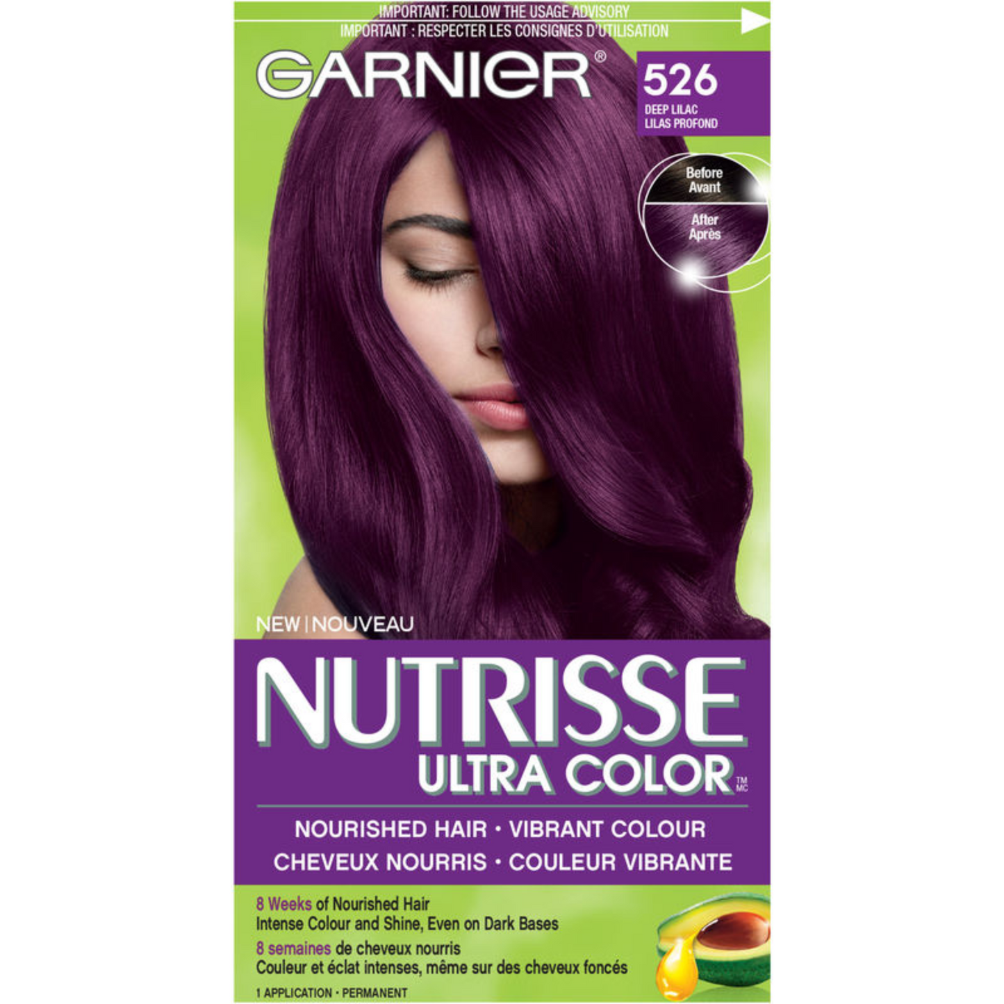 Garnier - Nutrisse Ultra Color Permanent Hair Dye