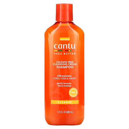 Cantu - SHEA BUTTER SULFATE-FREE CLEANSING CREAM SHAMPOO