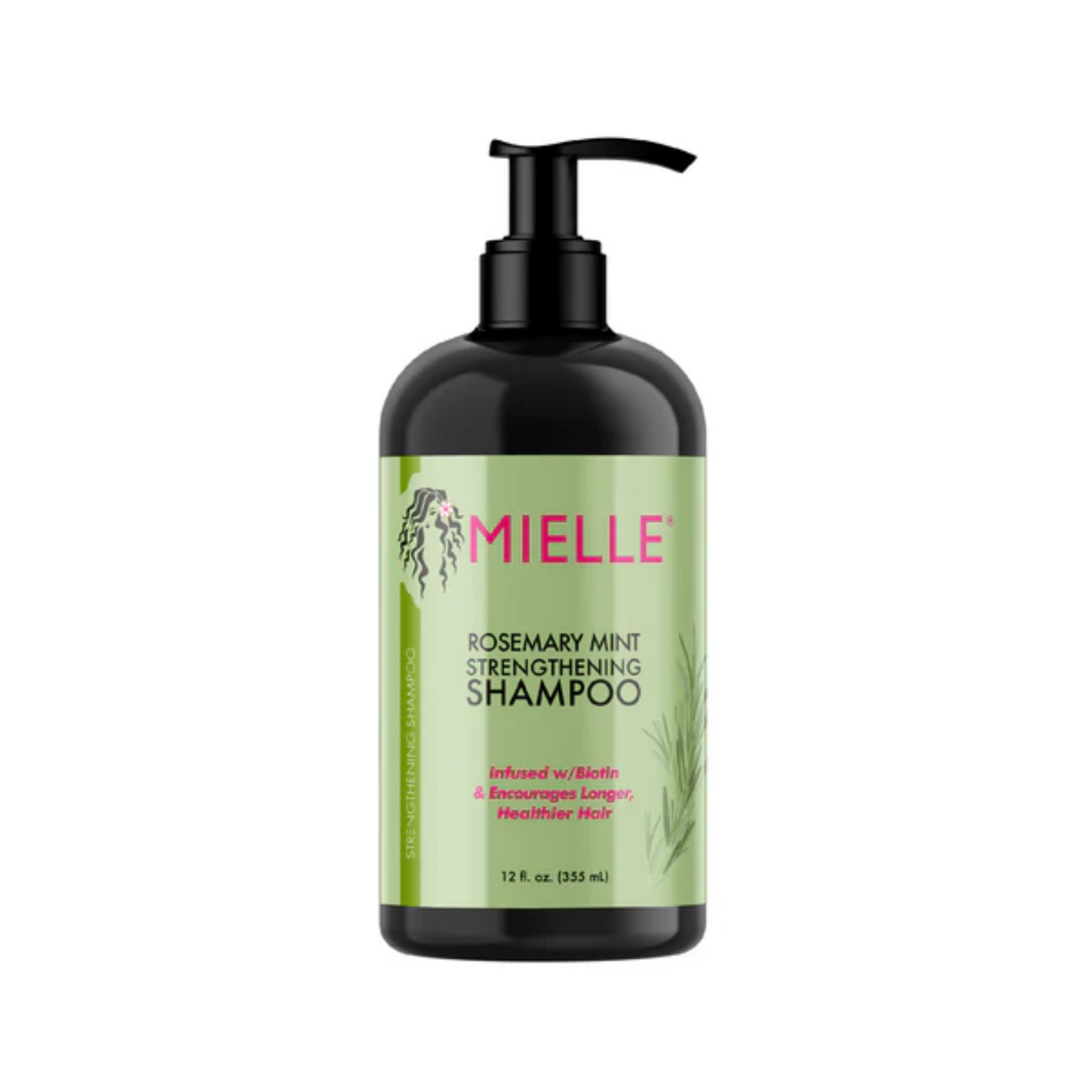 Mielle - Rosemary Mint Strengthening Shampoo, 12 OZ