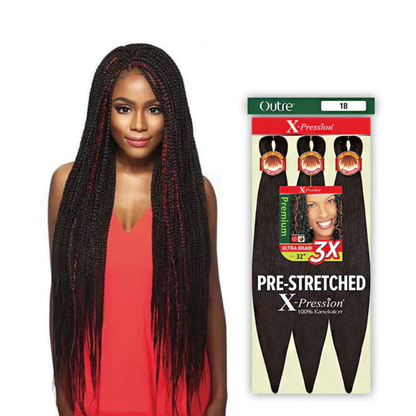 OUTRE - 3X X-Pression Pre-Stretched Ultra Braid 32"