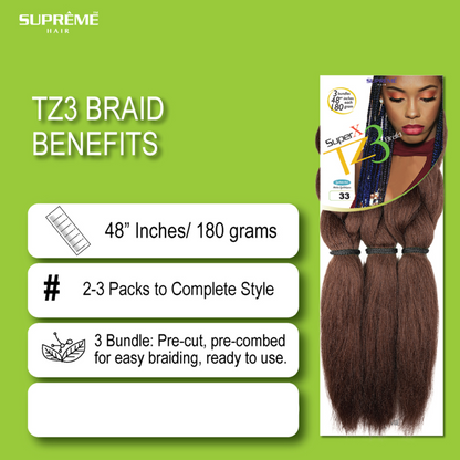 SUPRÊME HAIR - Super X TZ3 Braid