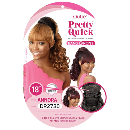 Outre – Pretty Quick Bang x Pony Annora 18" OUTRE