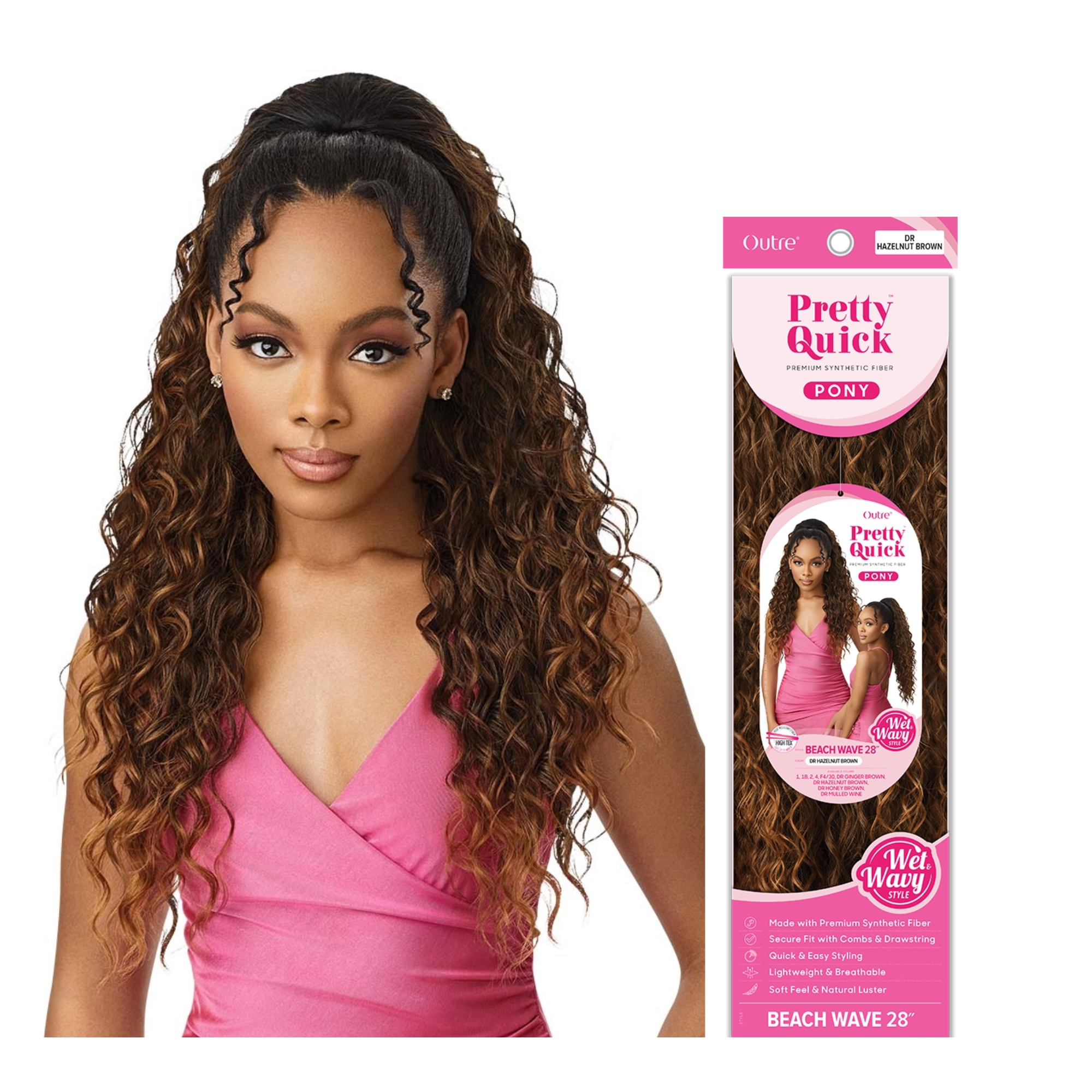 Outre – Pretty Quick Pony - Wet & Wavy Beach Wave, 28