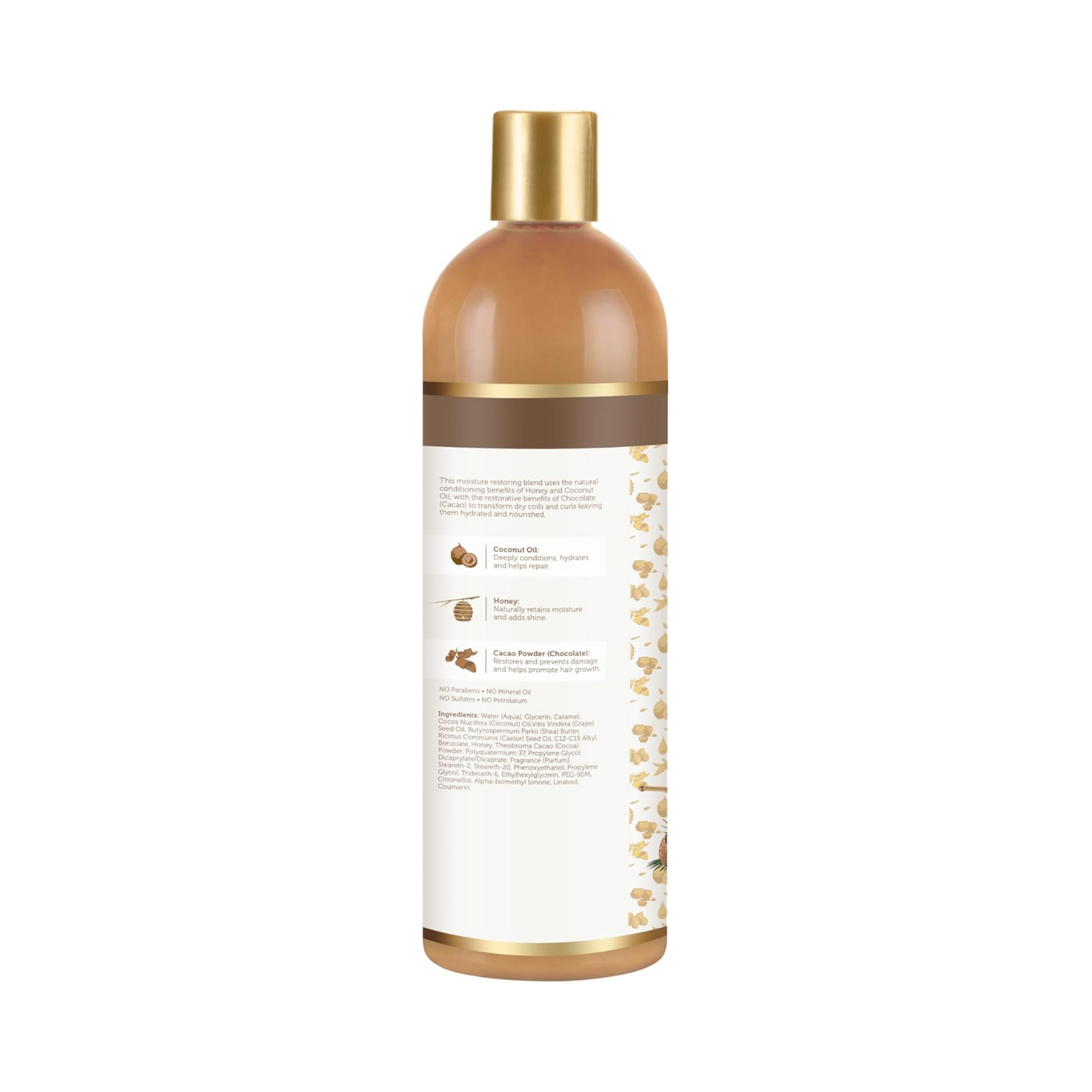 African Pride – Après-shampooing Miracle d'Hydratation au Miel, Chocolat et Huile de Noix de Coco, 16 fl oz