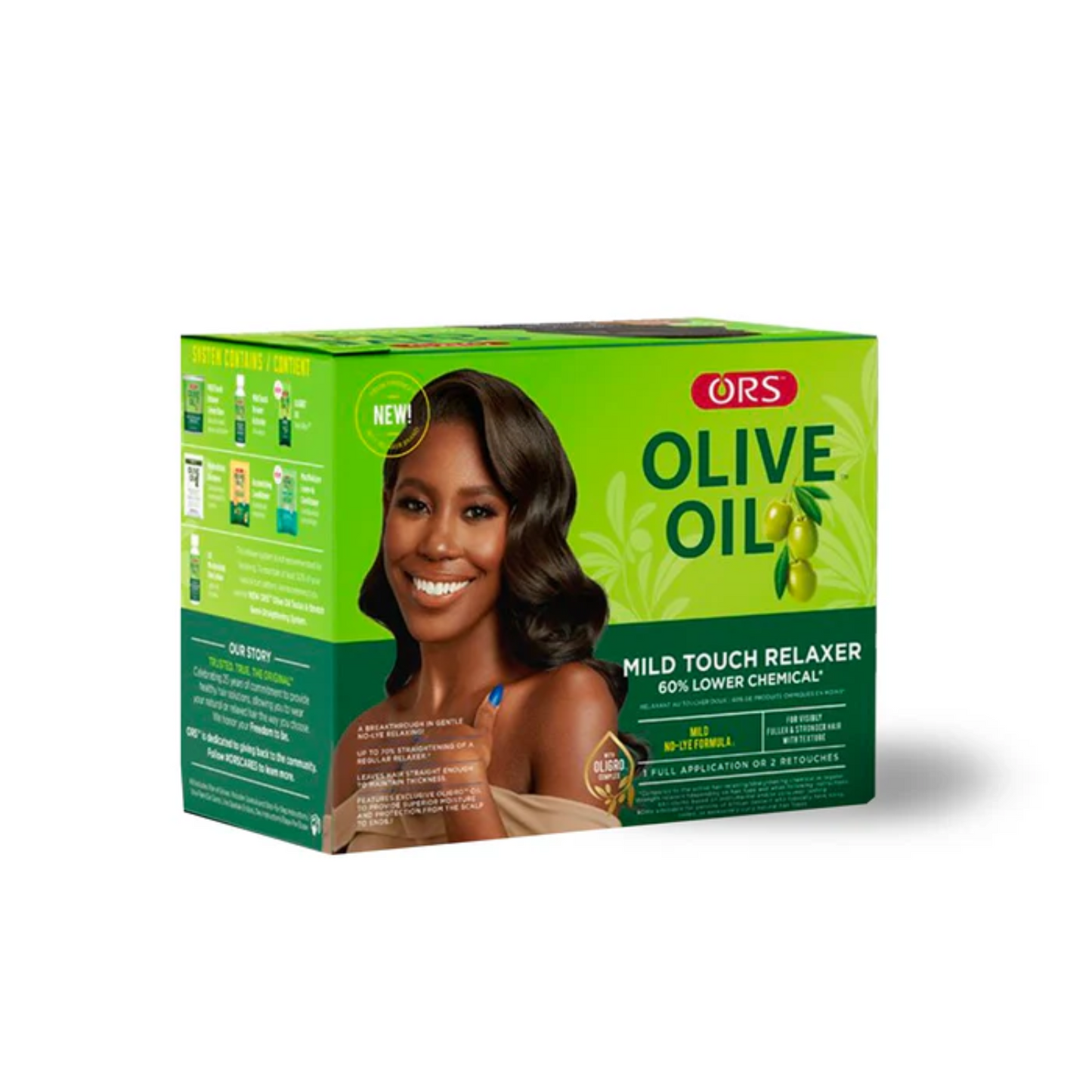 ORS – Alisador suave de aceite de oliva, fórmula sin lejía