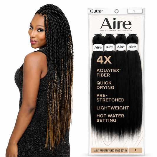 AIRE – 4X Pre-Stretched Braiding Hair 50" OUTRE