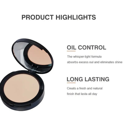 Killfe - Long-Lasting Matte Finish Pressed Concealer Powder