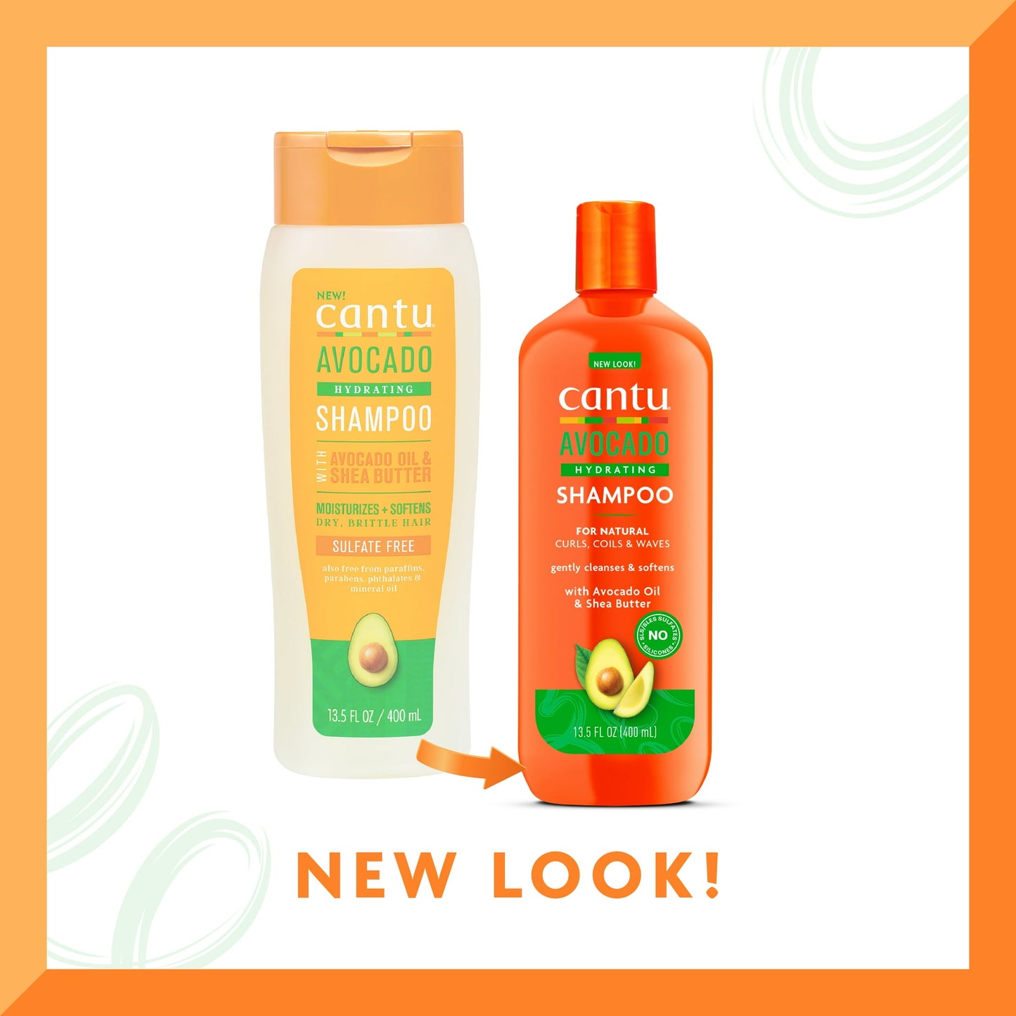 CANTU - Avocado Hydrating Shampoo, 13.5oz