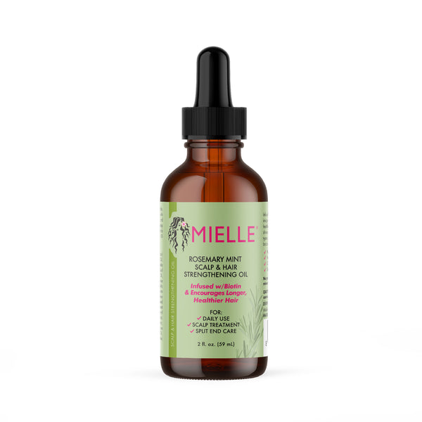 Mielle – Rosemary Mint Scalp & Hair Strengthening Oil, 2 fl oz