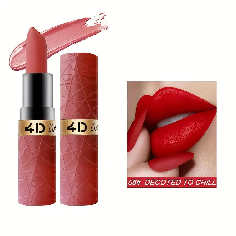 4D Long Lasting Matte Lipstick