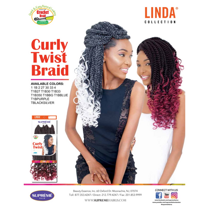 Linda Braiding Collection - Curly Twist Braid