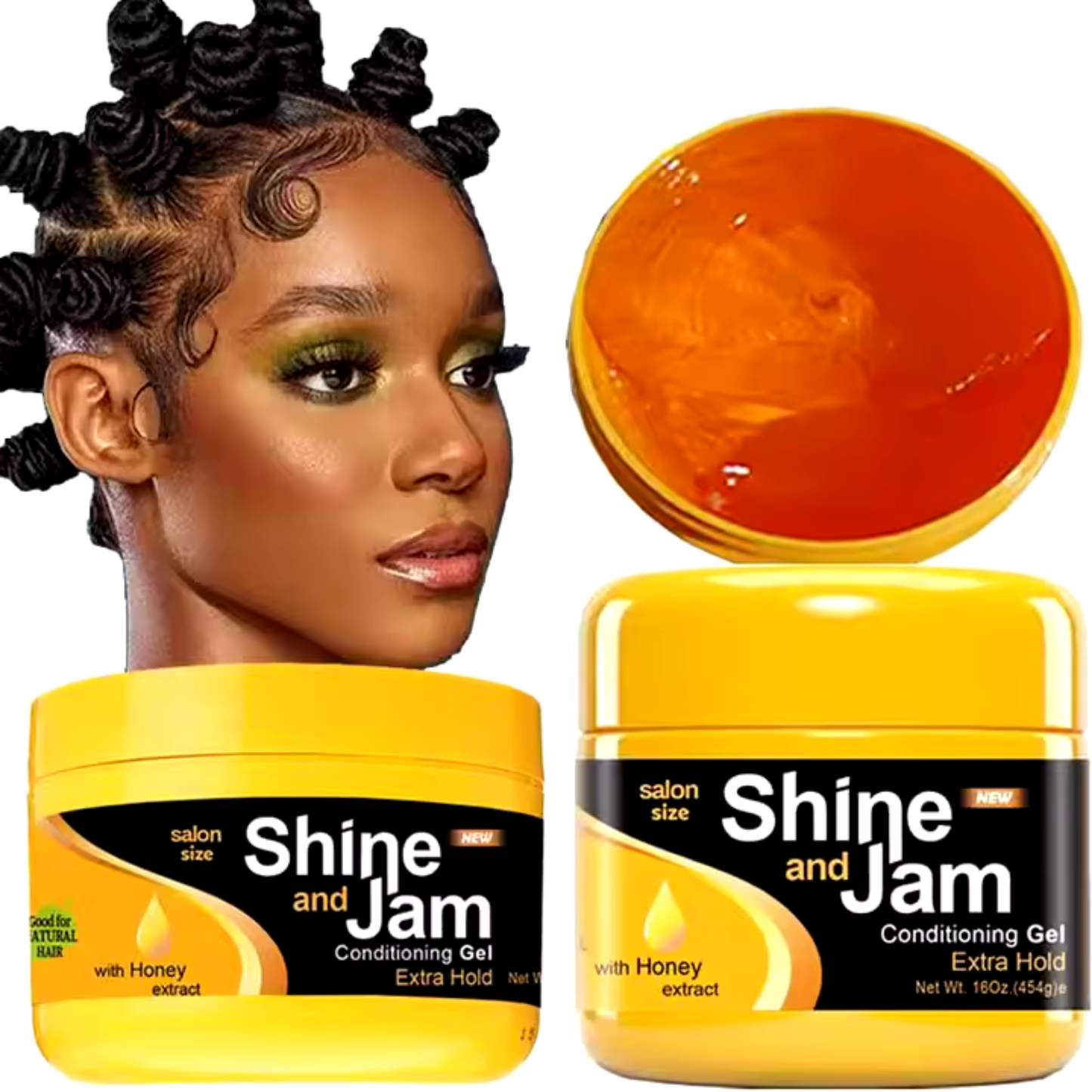 Shine N Jam - Conditioning Gel Extra Hold With Honey