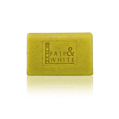 Jabón exfoliante de aloe vera Fair &amp; White, 200 g 