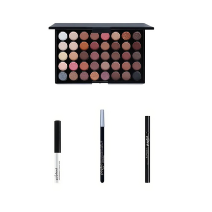 Set de maquillaje de ojos Popfeel "All Your Eye" – Paleta de 40 colores + herramientas, E40-01
