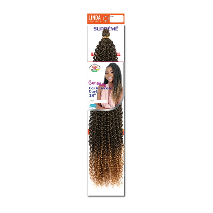 Linda Collection – Curacao Cork Screw Curl 18"