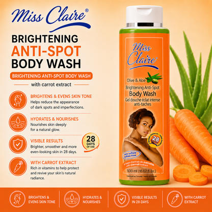 Miss Claire – Brightening Anti-Spot Body Wash, 500ml