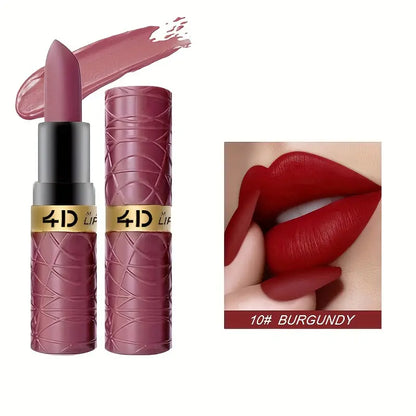 4D Long Lasting Matte Lipstick