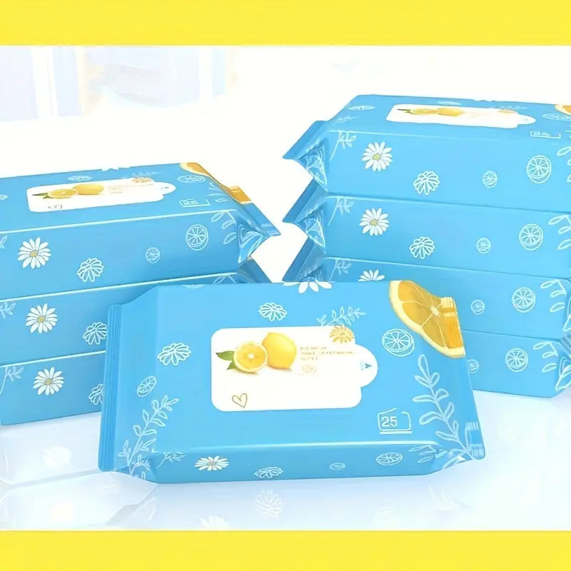 Lemon Chamomile Plant Essence Makeup Remover Wipes