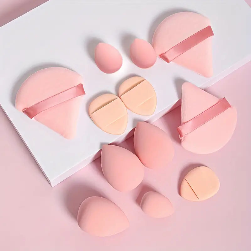 12pcs All-Purpose Professional Makeup Sponge Set