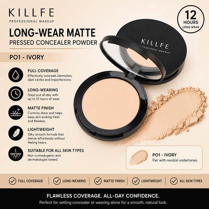 Killfe – Long-Wear Matte Pressed Concealer Powder