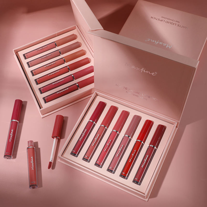 Maxfine – Velvet Matte Liquid Lipstick (Single Piece) Maxfine
