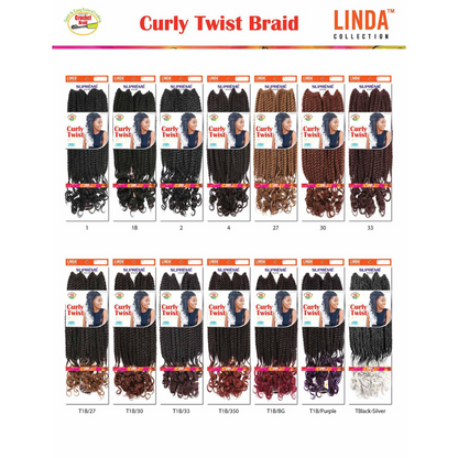 Linda Braiding Collection - Curly Twist Braid