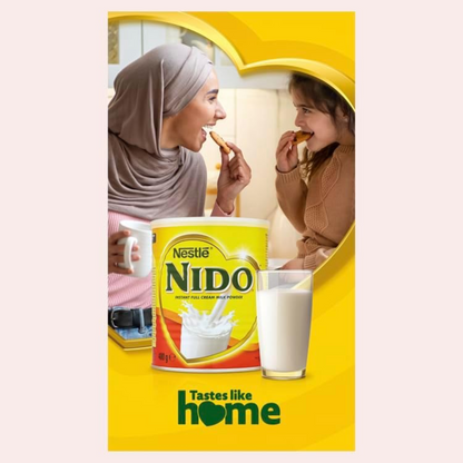 Nestlé NIDO - LECHE EN POLVO CREMA ENTERA INSTANTÁNEA, 400g