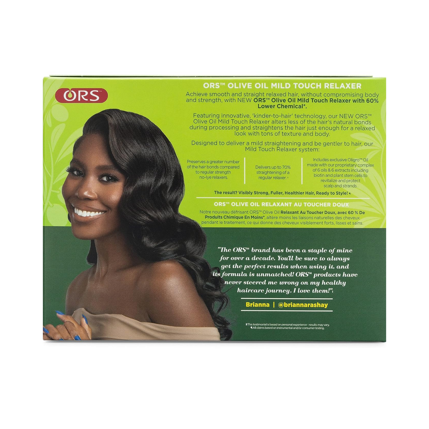 ORS – Alisador suave de aceite de oliva, fórmula sin lejía